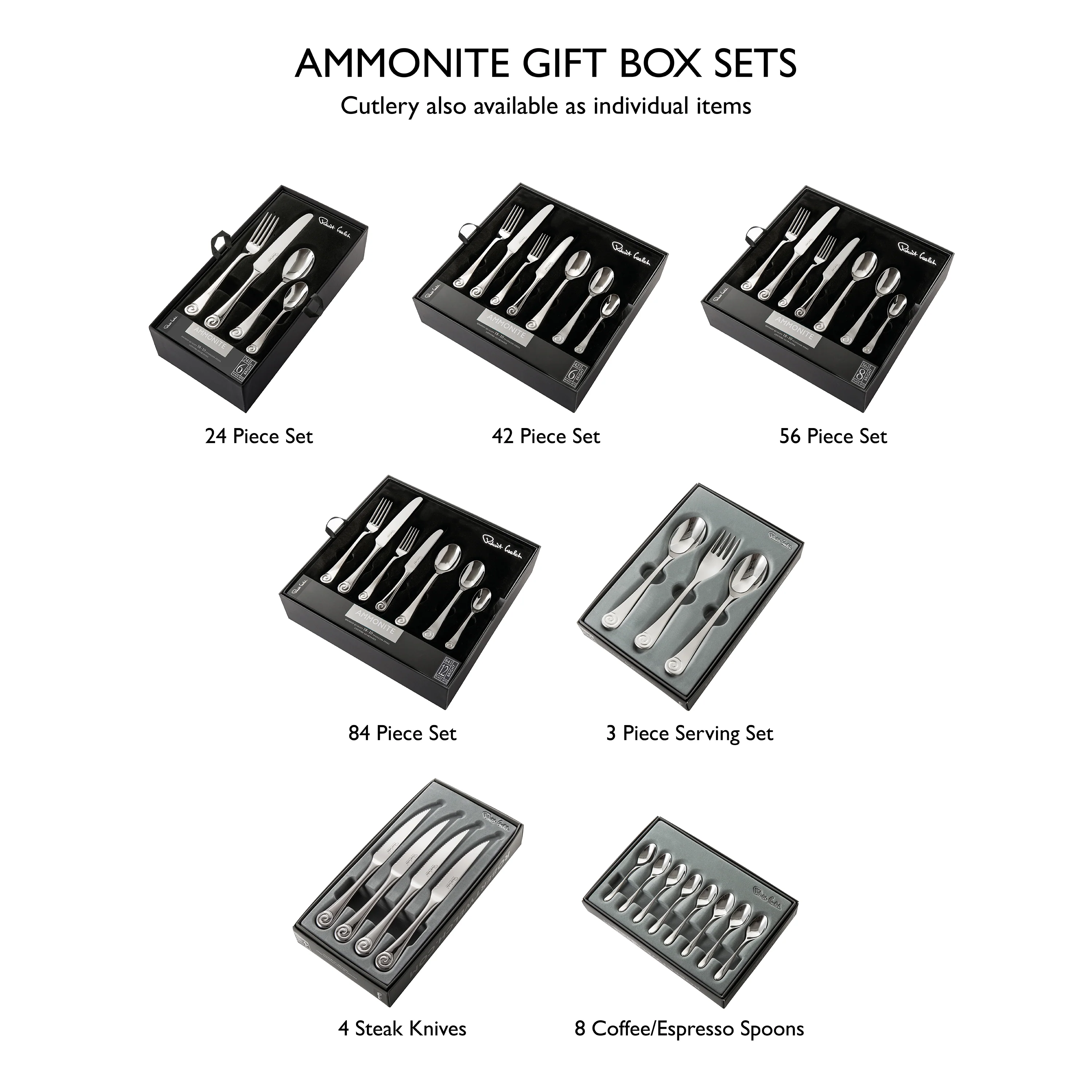 Ammonite Bright Dessert Spoon - Image 6