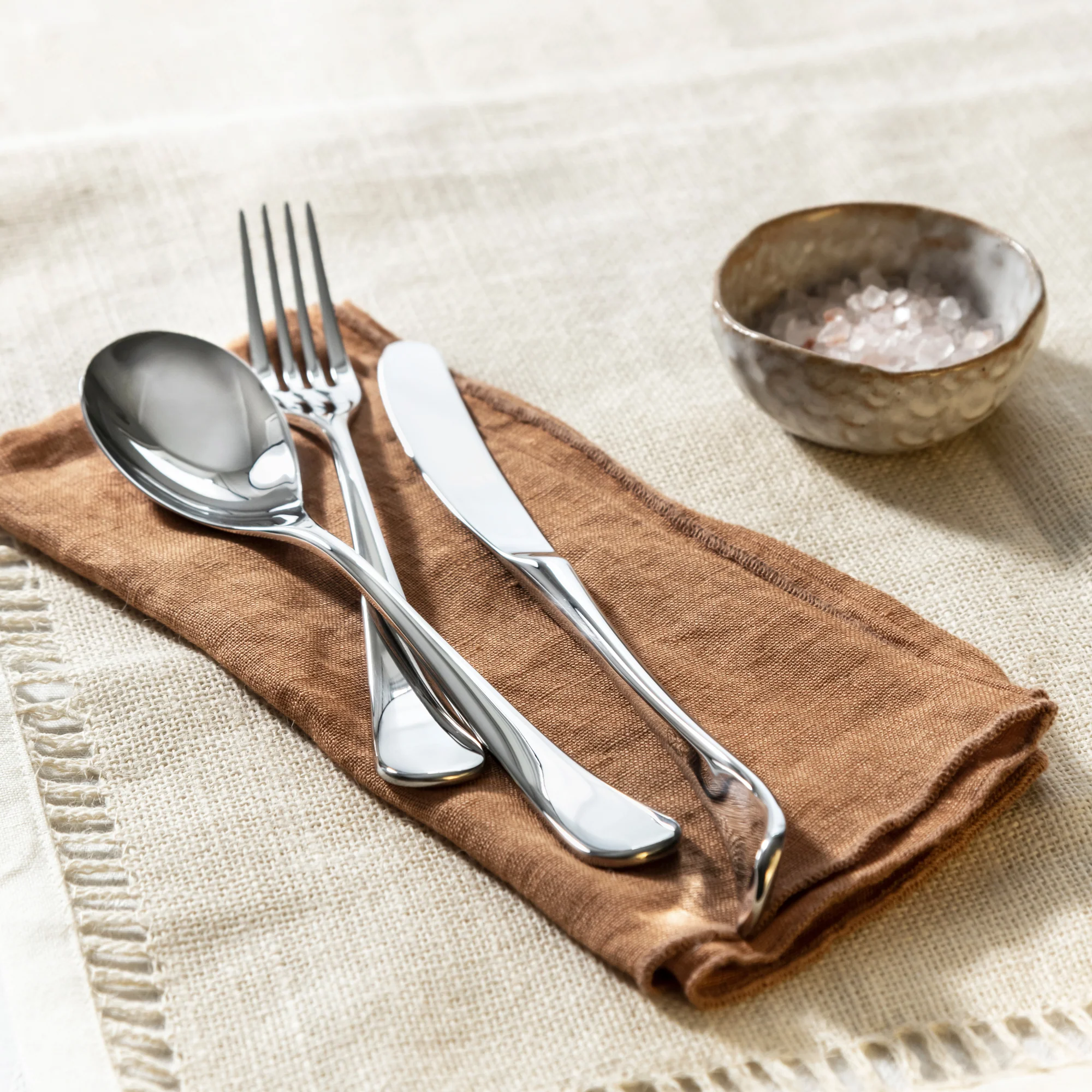 Ashbury Bright Cutlery Set, 24 Piece for 6 People - Image 4