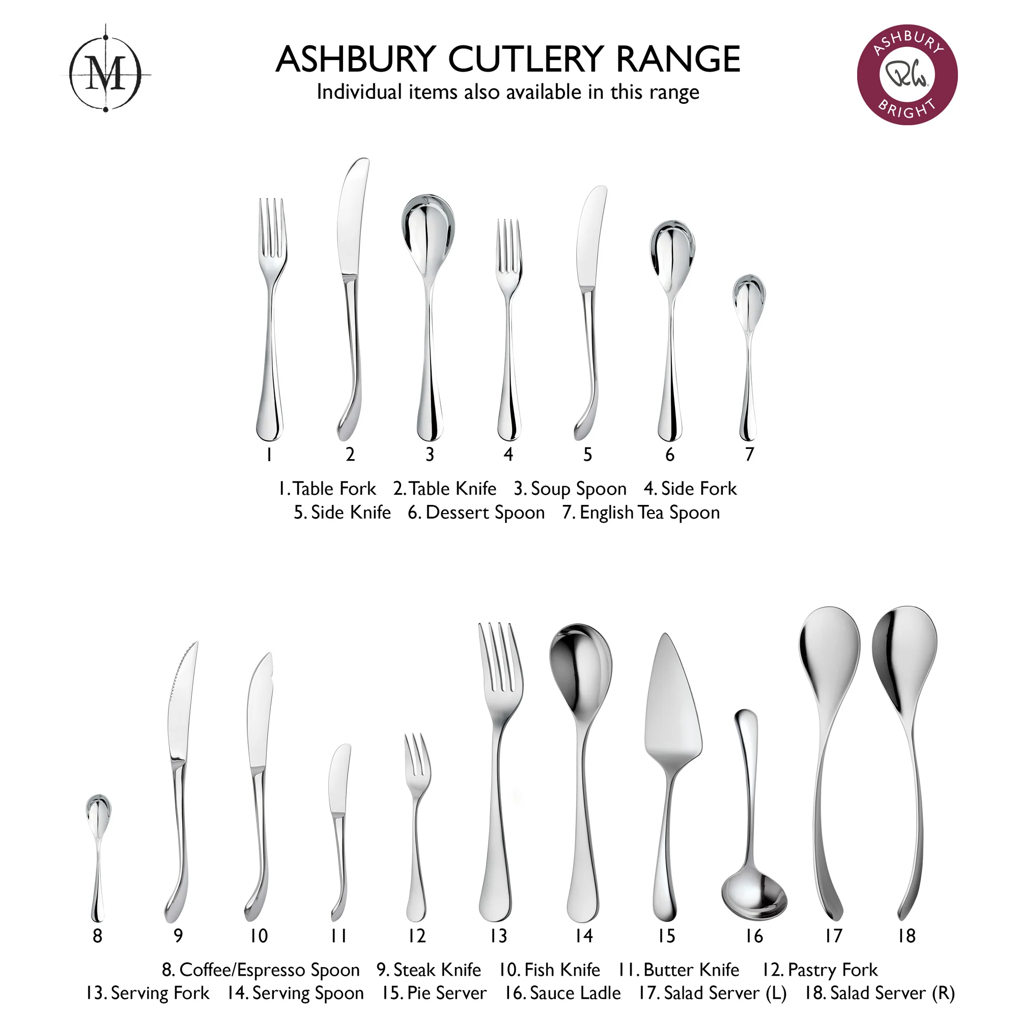 Ashbury Bright Soup Spoon - Image 5