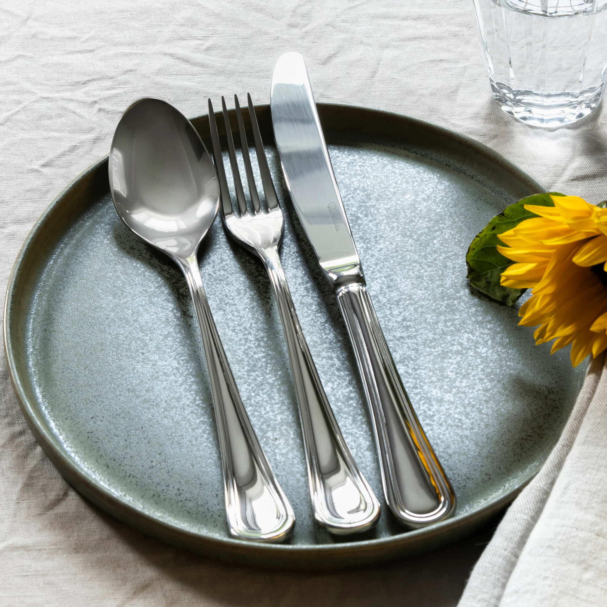 Aston Bright Cutlery Place Set, 7 Piece - Image 8