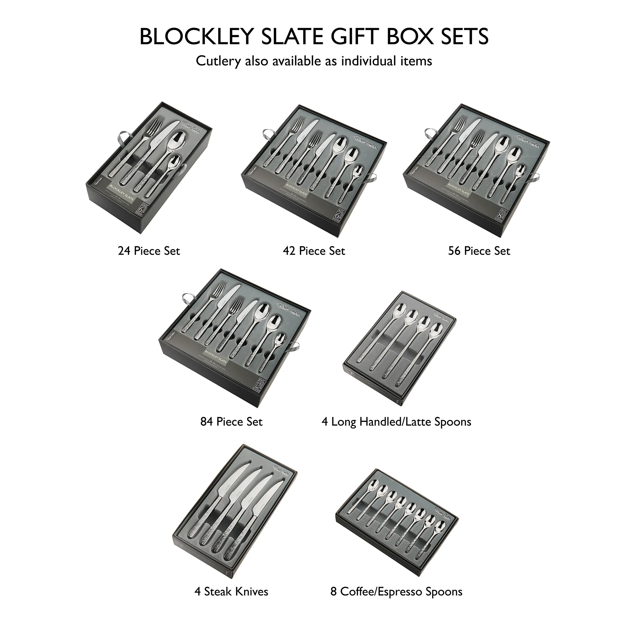 Blockley Slate Bright Table Knife - Image 6