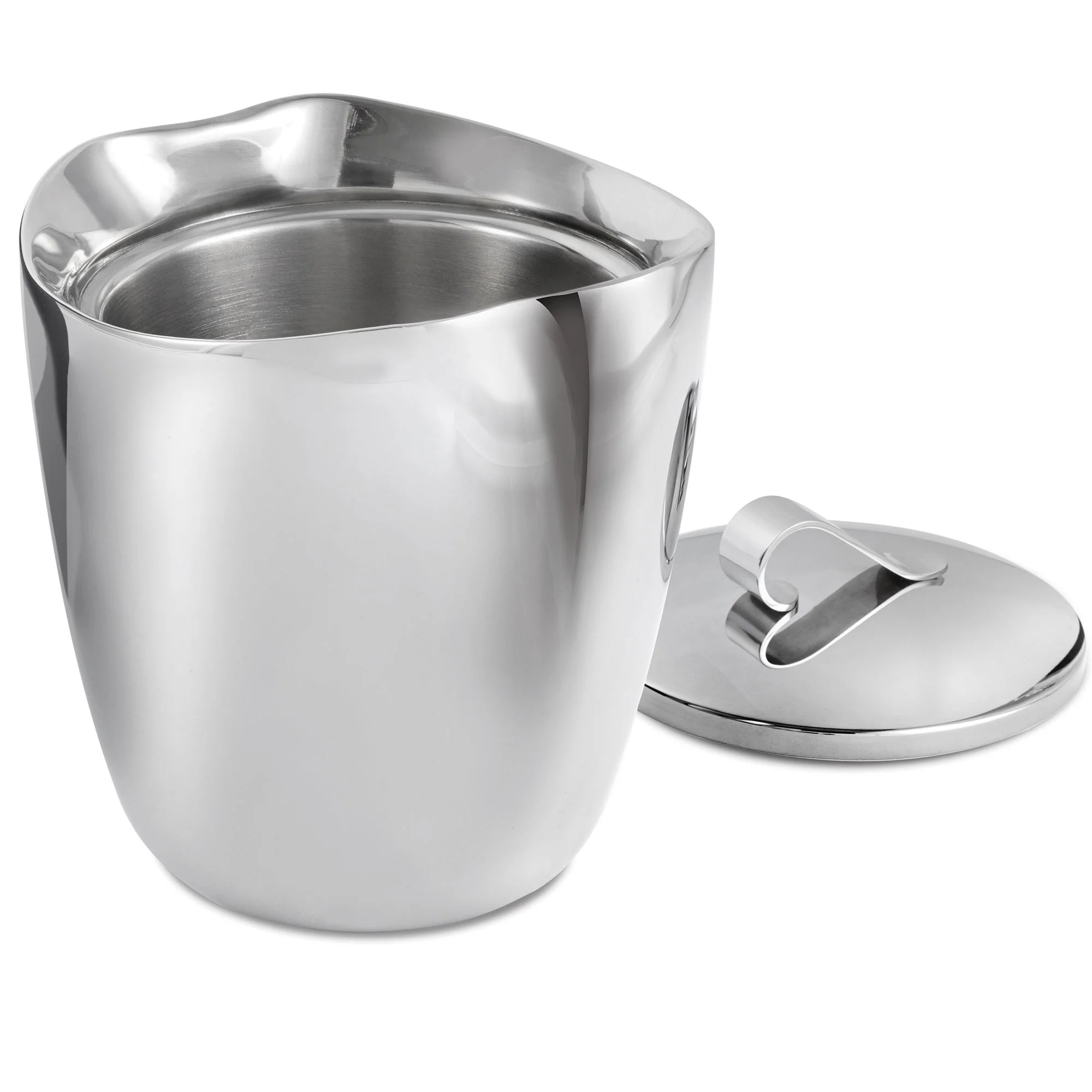 Drift Double Walled Ice Bucket with Bar Tongs - Image 6