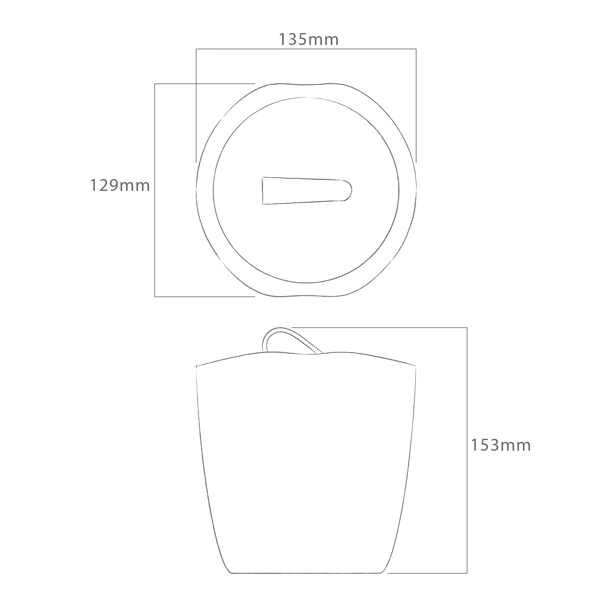 Drift Double Walled Ice Bucket with Bar Tongs - Image 8