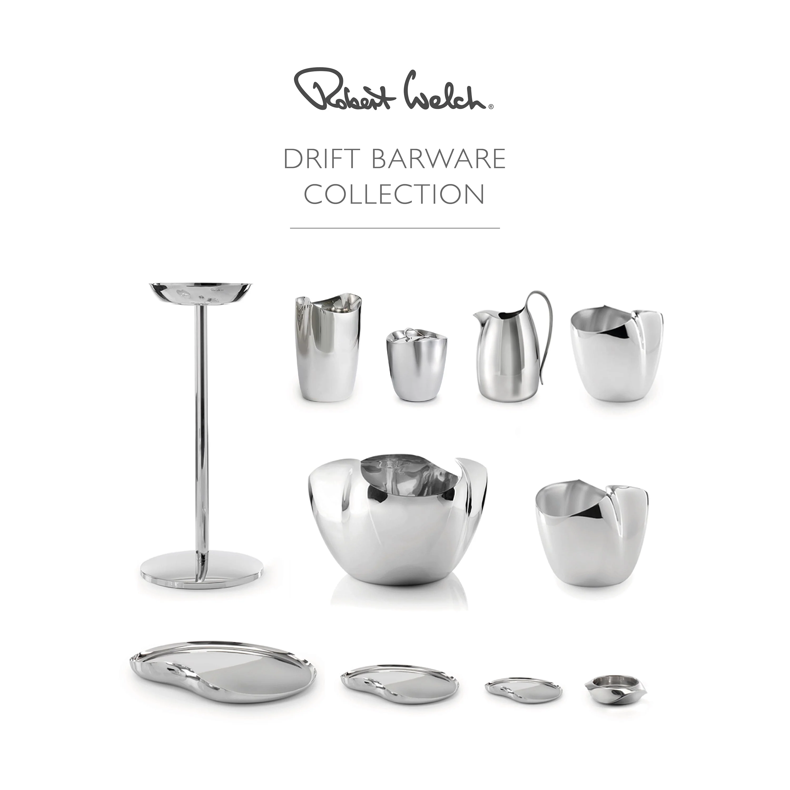 Drift Double Walled Ice Bucket with Bar Tongs - Image 9
