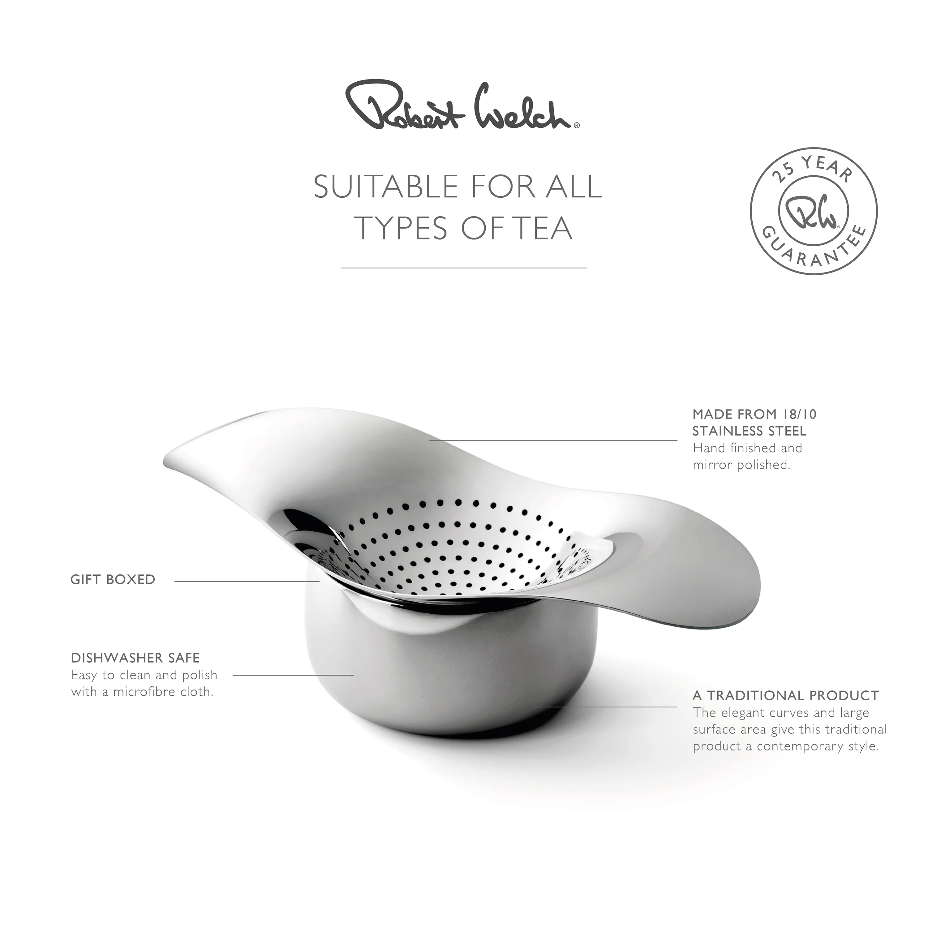 Drift Tea Strainer & Bowl - Image 3