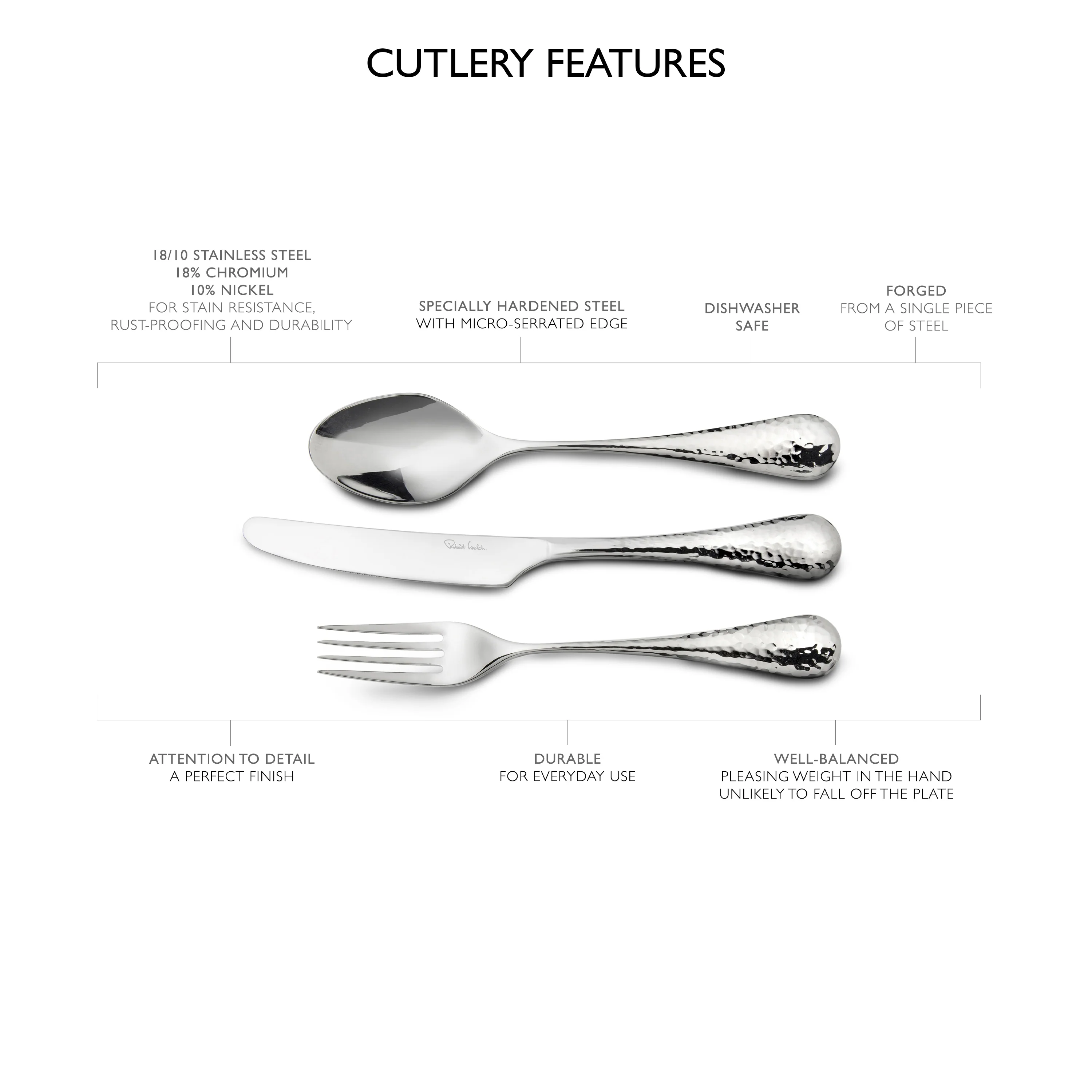 Honeybourne Bright Coffee / Espresso Spoon - Image 7