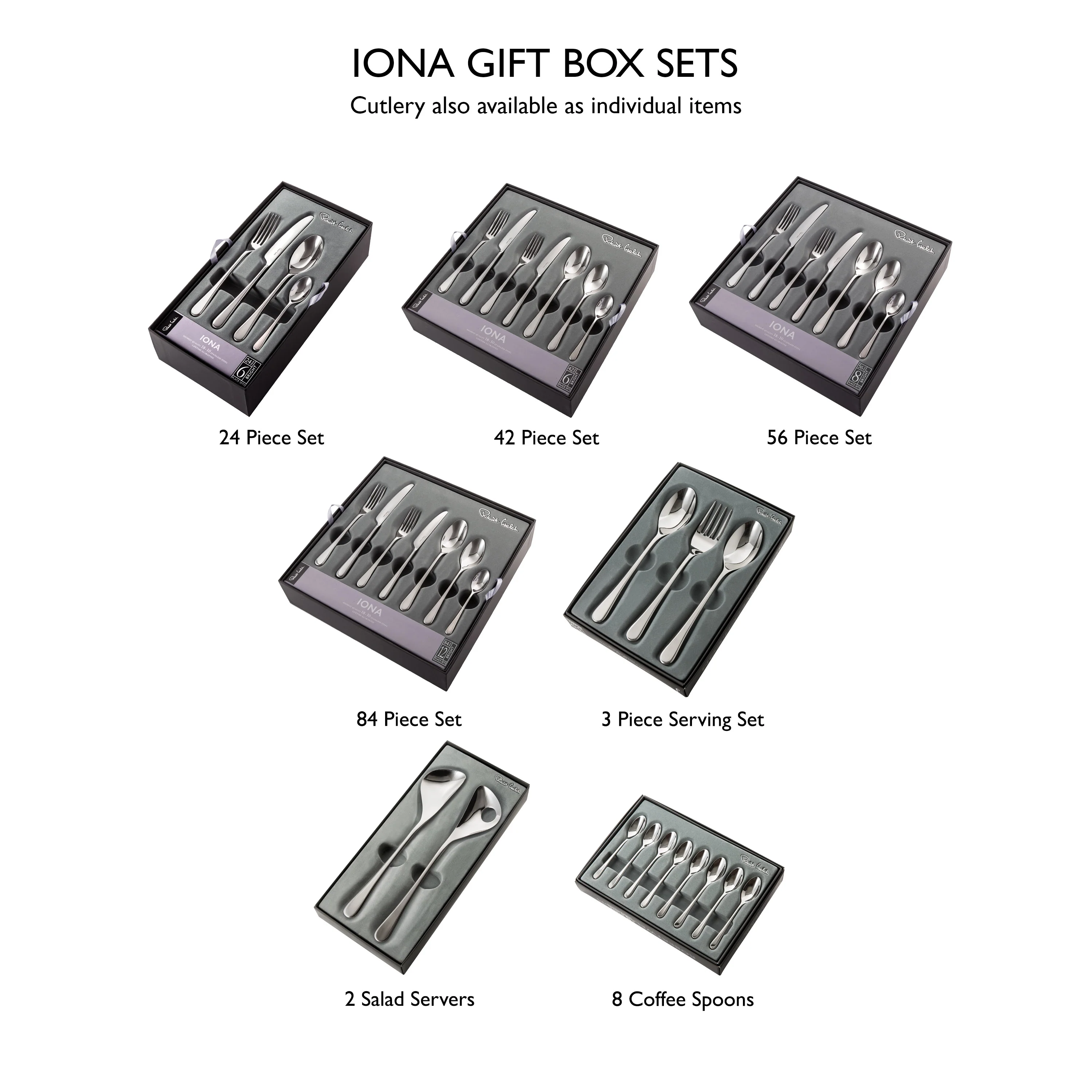 Iona Bright Serving Set, 3 Piece - Image 6
