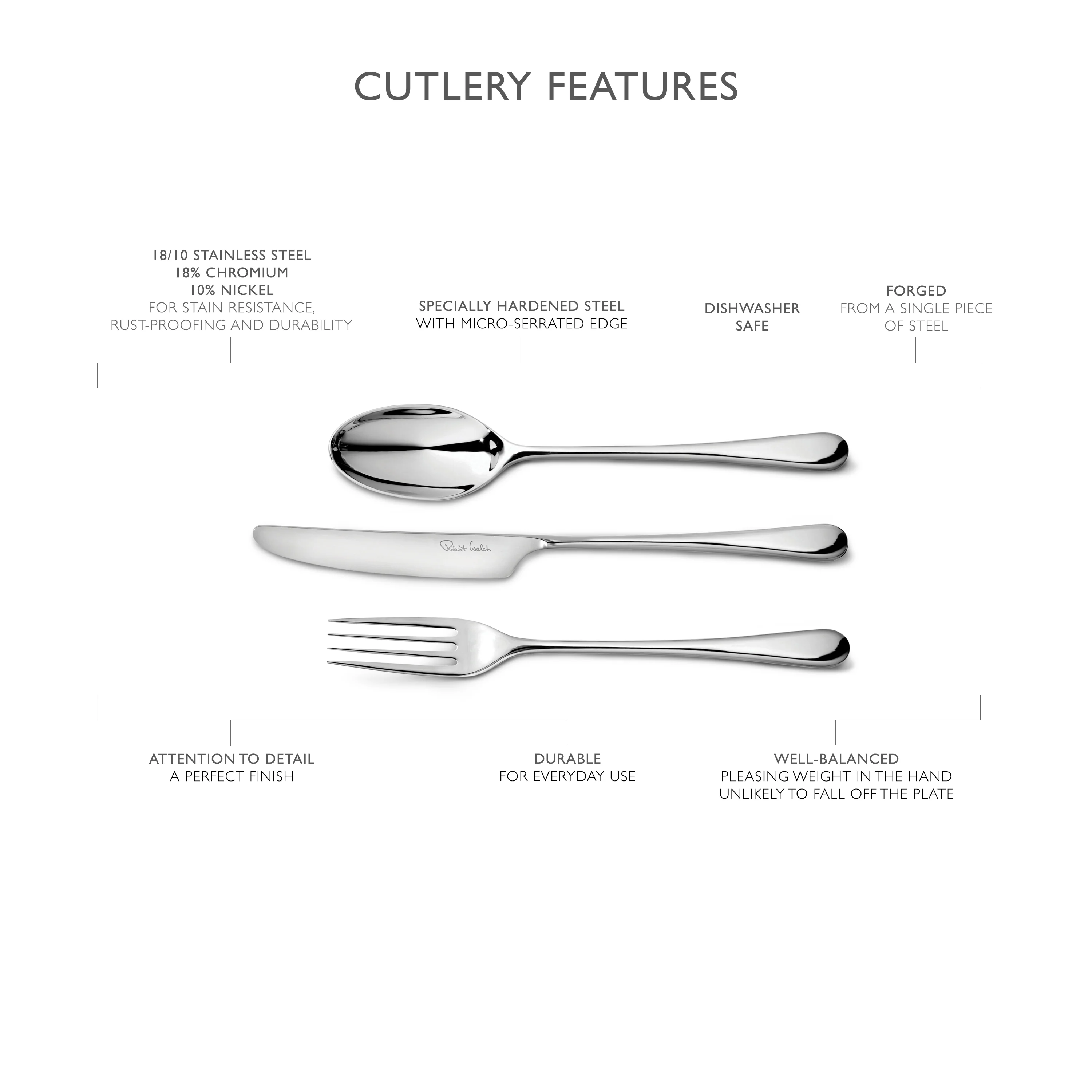 Iona Bright Serving Set, 3 Piece - Image 7