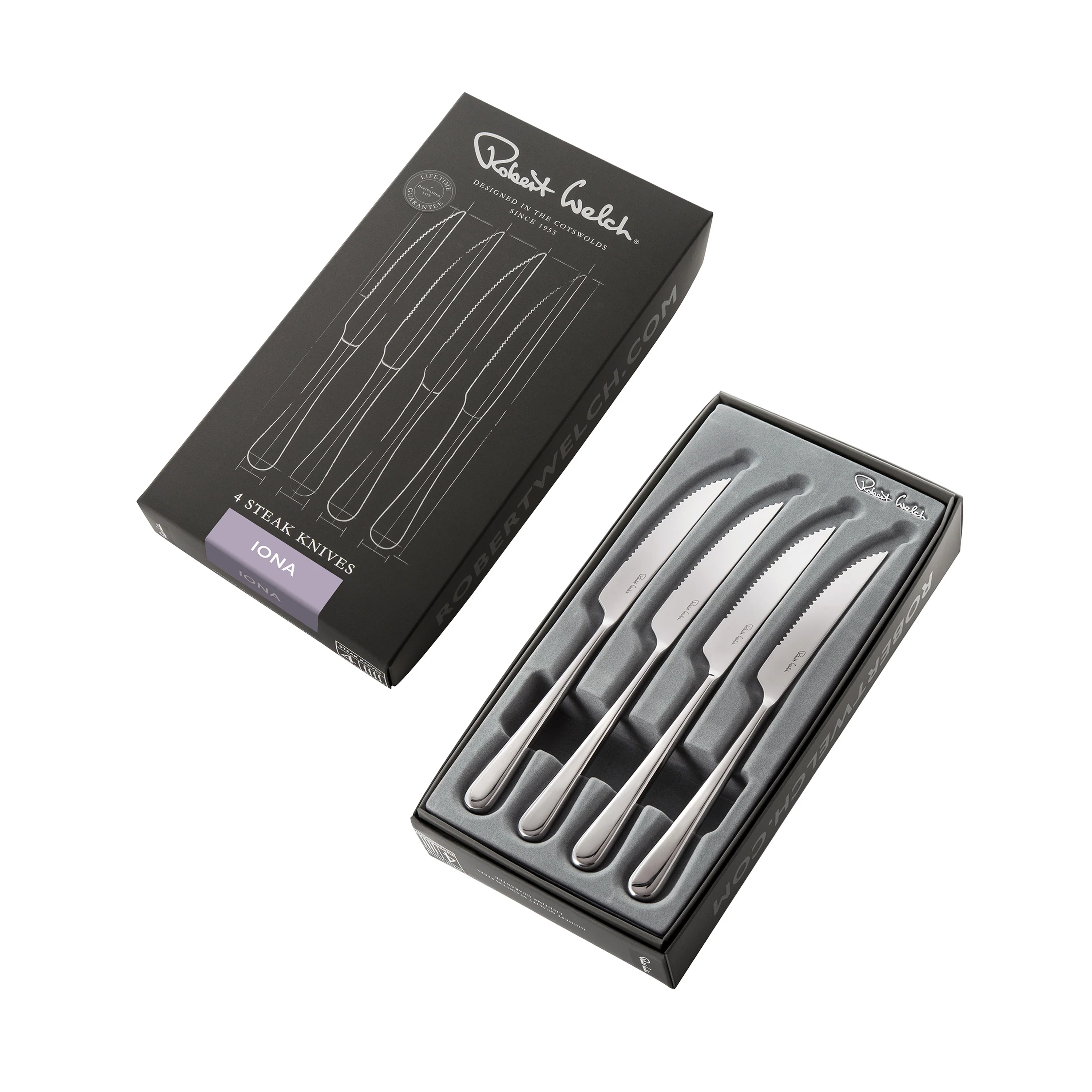 Iona Bright Steak Knife, Set of 4 - Image 3