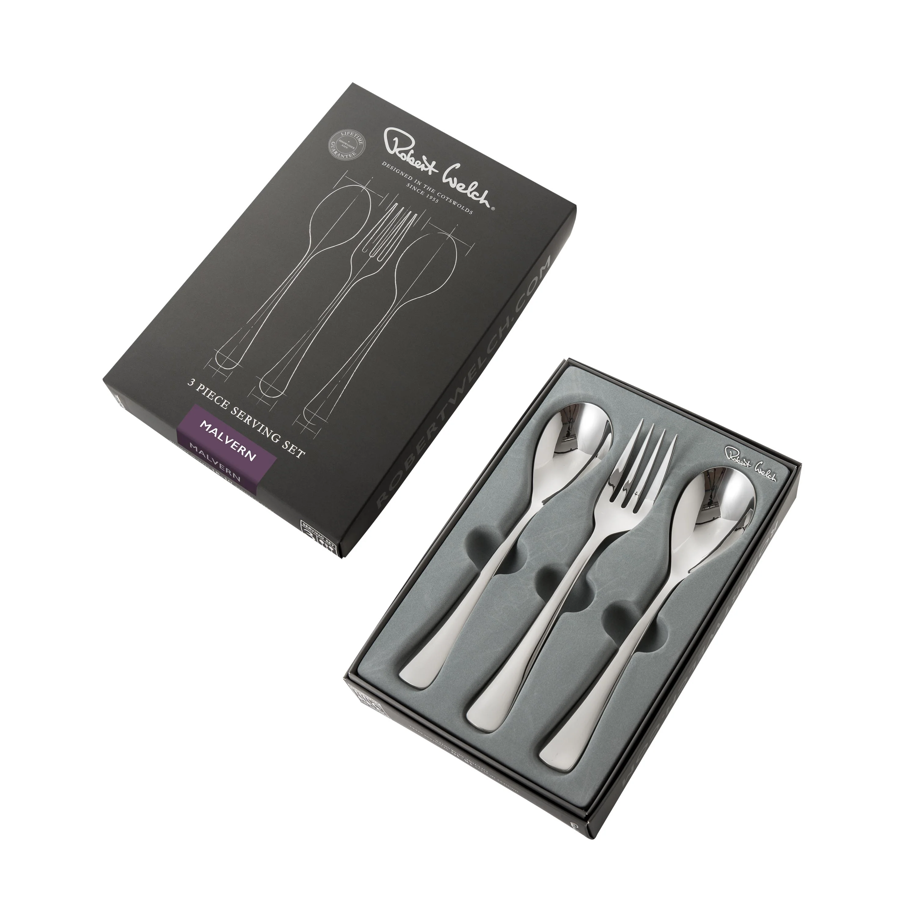Malvern Bright Serving Set, 3 Piece - Image 3
