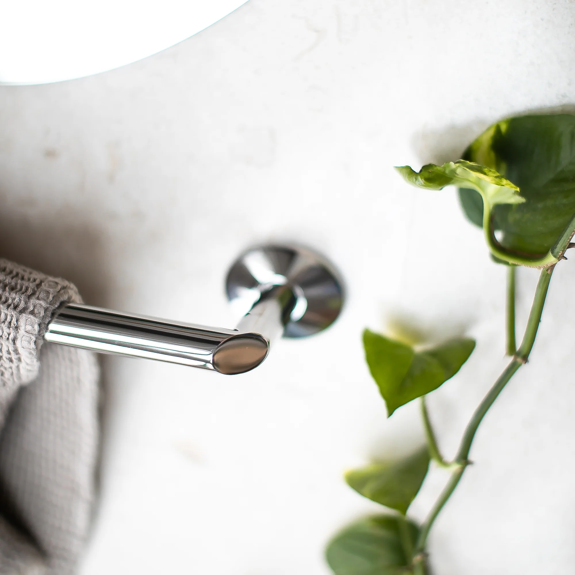 Oblique Towel Rail Single - Image 2