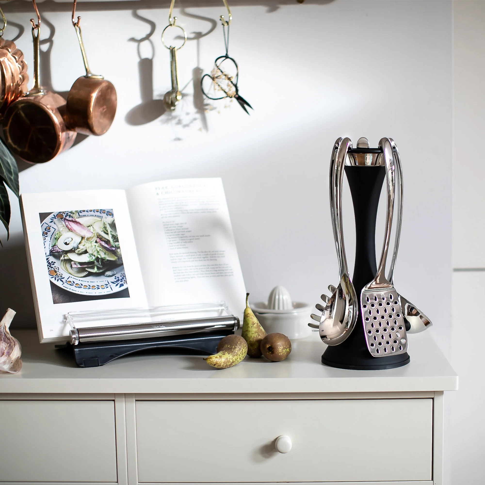 Signature Black Utensil Stand Set - Image 6