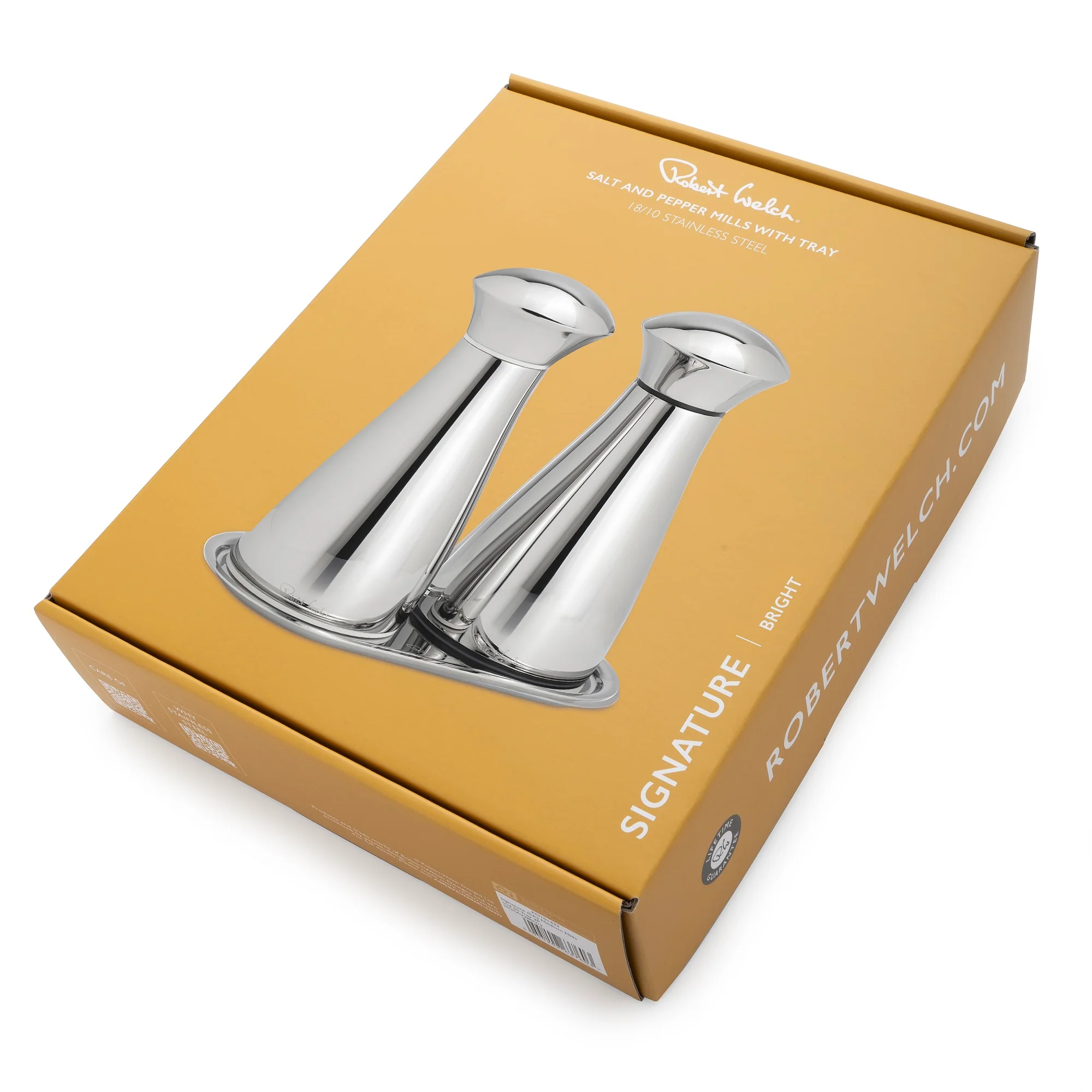 Signature Bright Stainless Steel Medium Mills and Tray Set - Image 3