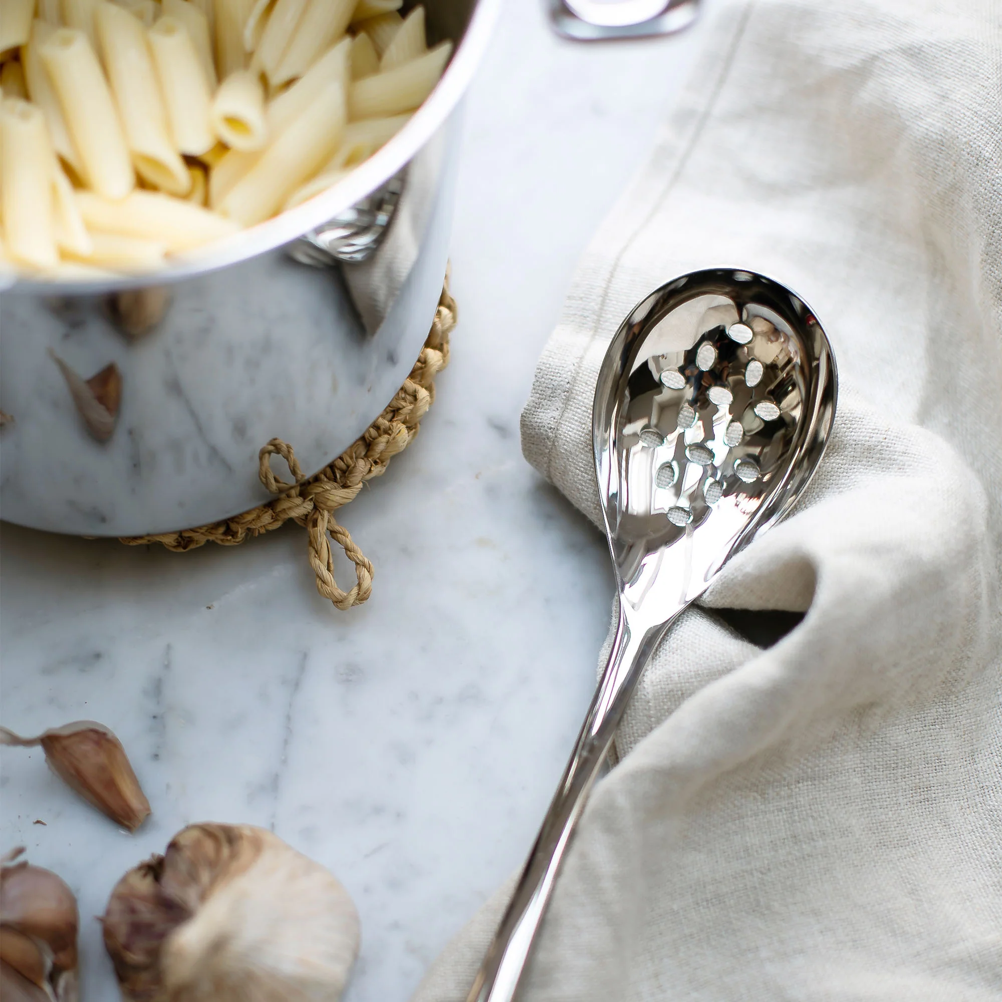 Signature Deep Bowl Slotted Spoon - Image 4