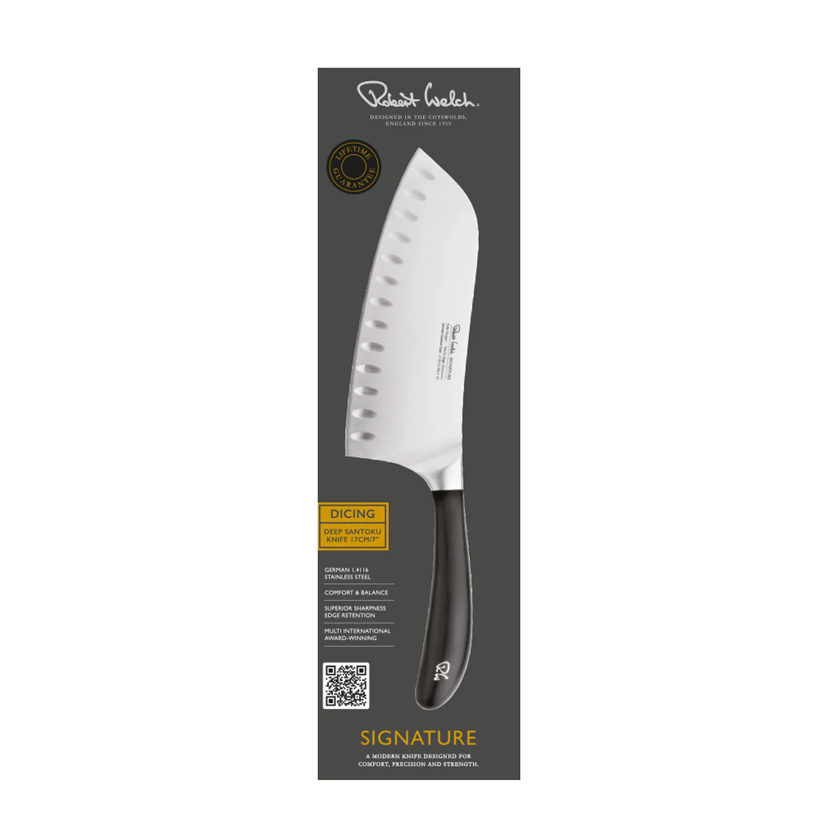 Signature Deep Santoku Knife 17cm - Image 3