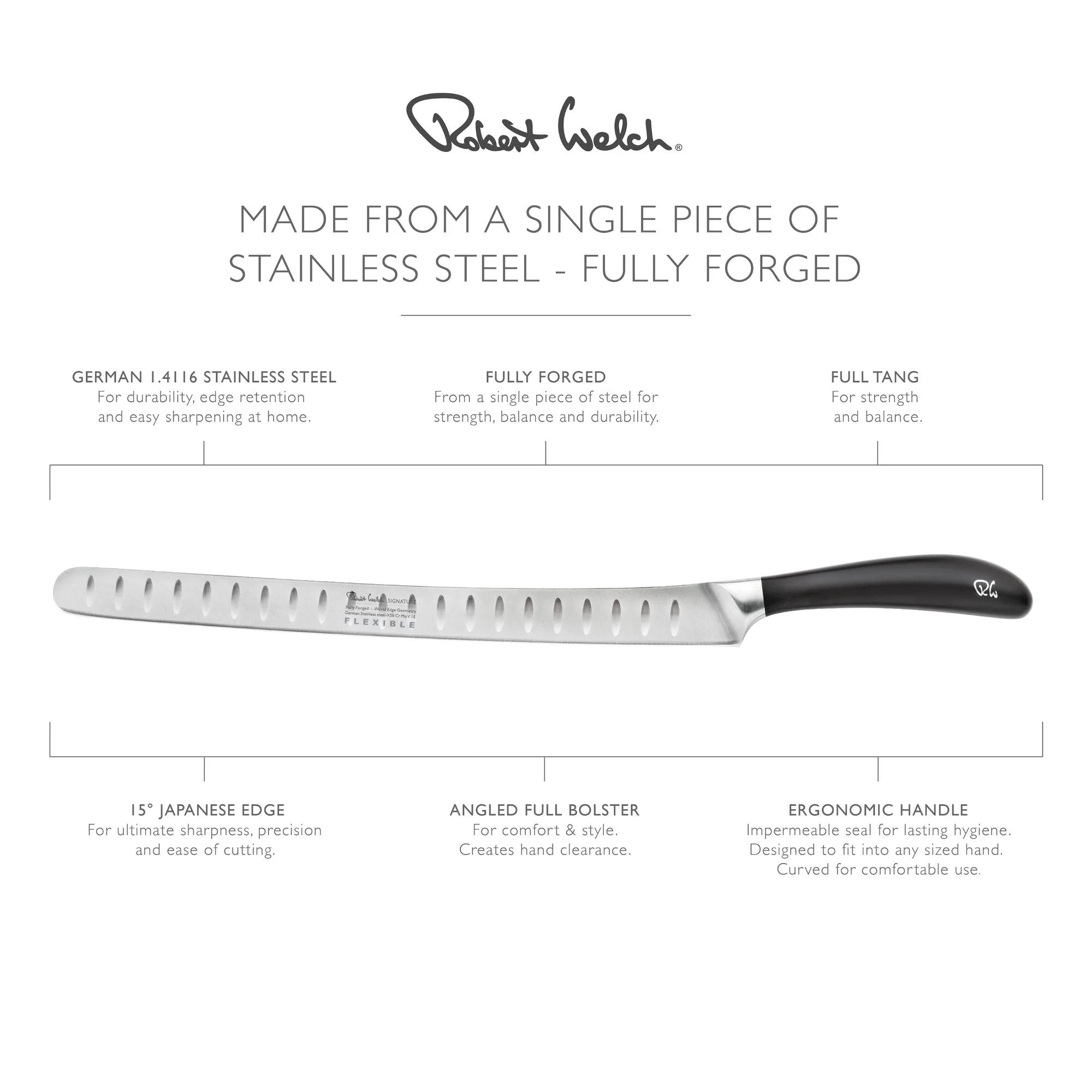 Signature Flexible Slicing Knife 30cm - Image 7