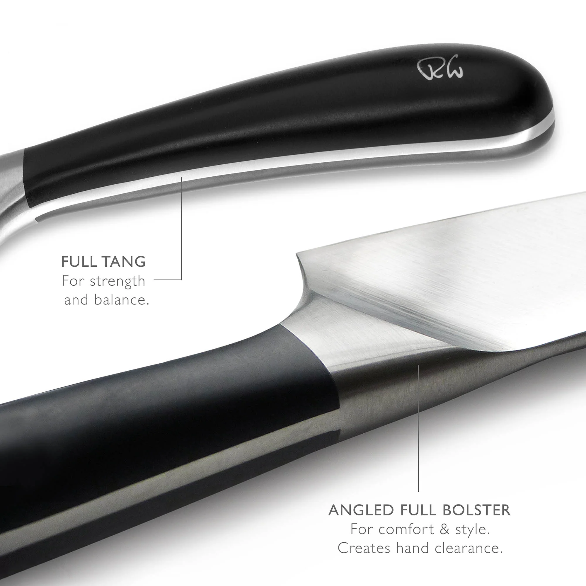 Signature Kitchen Knife Set with Knife Sharpener - Image 4