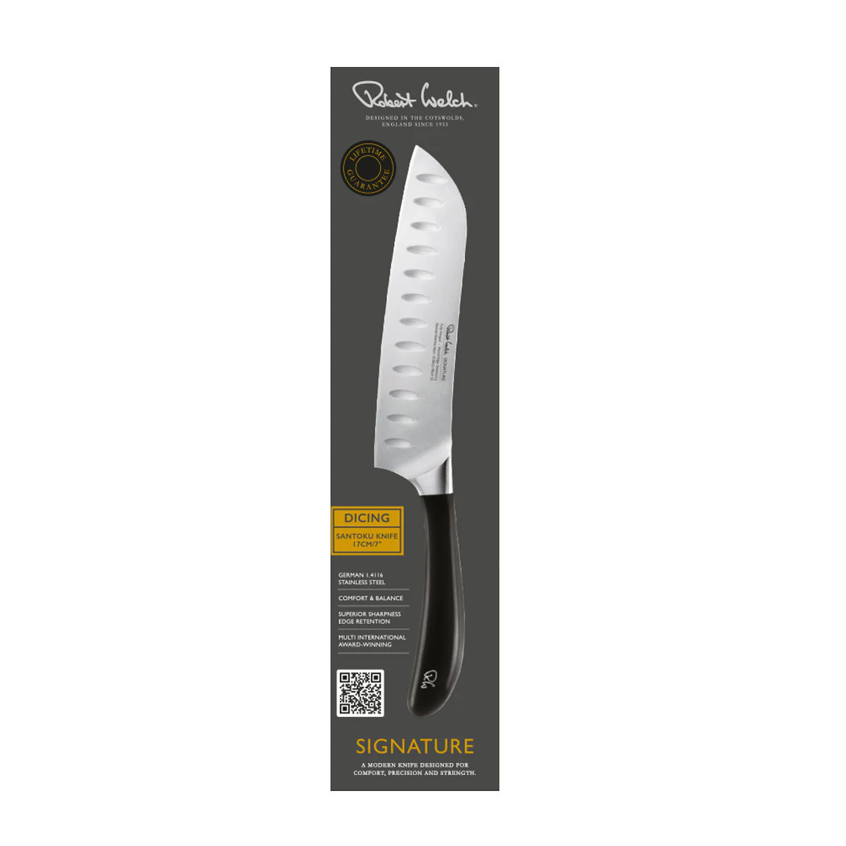 Signature Santoku Knife 17cm - Image 3