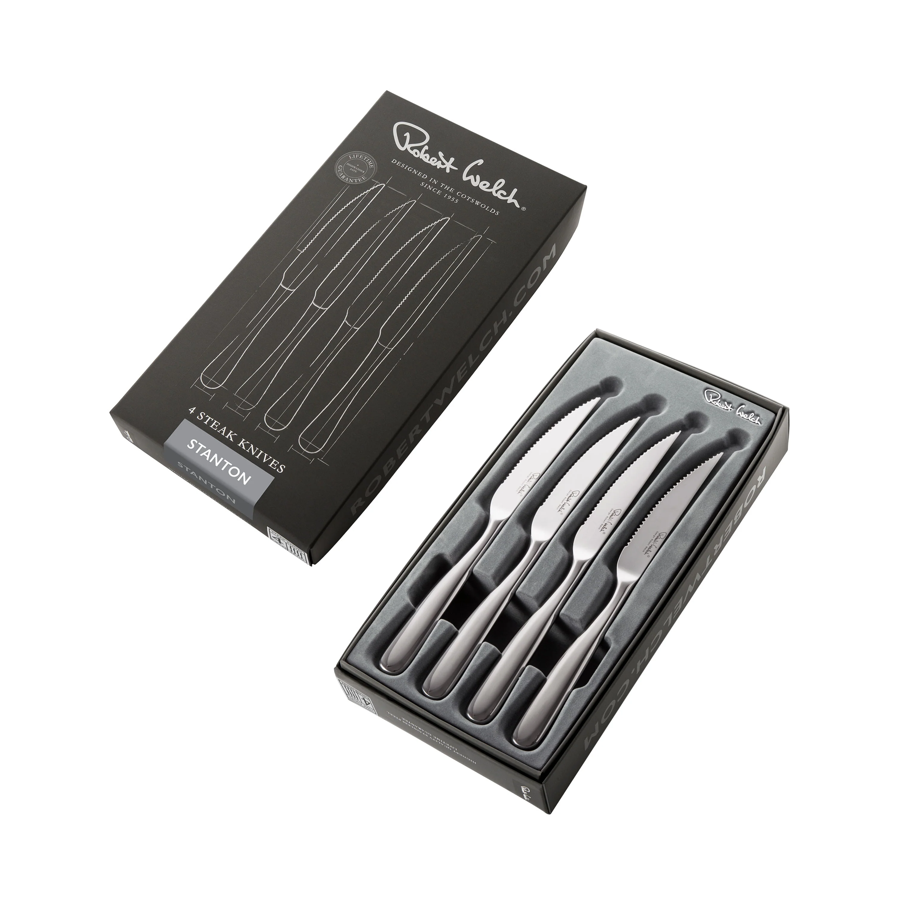 Stanton Satin Steak Knife, Set of 4 - Image 3