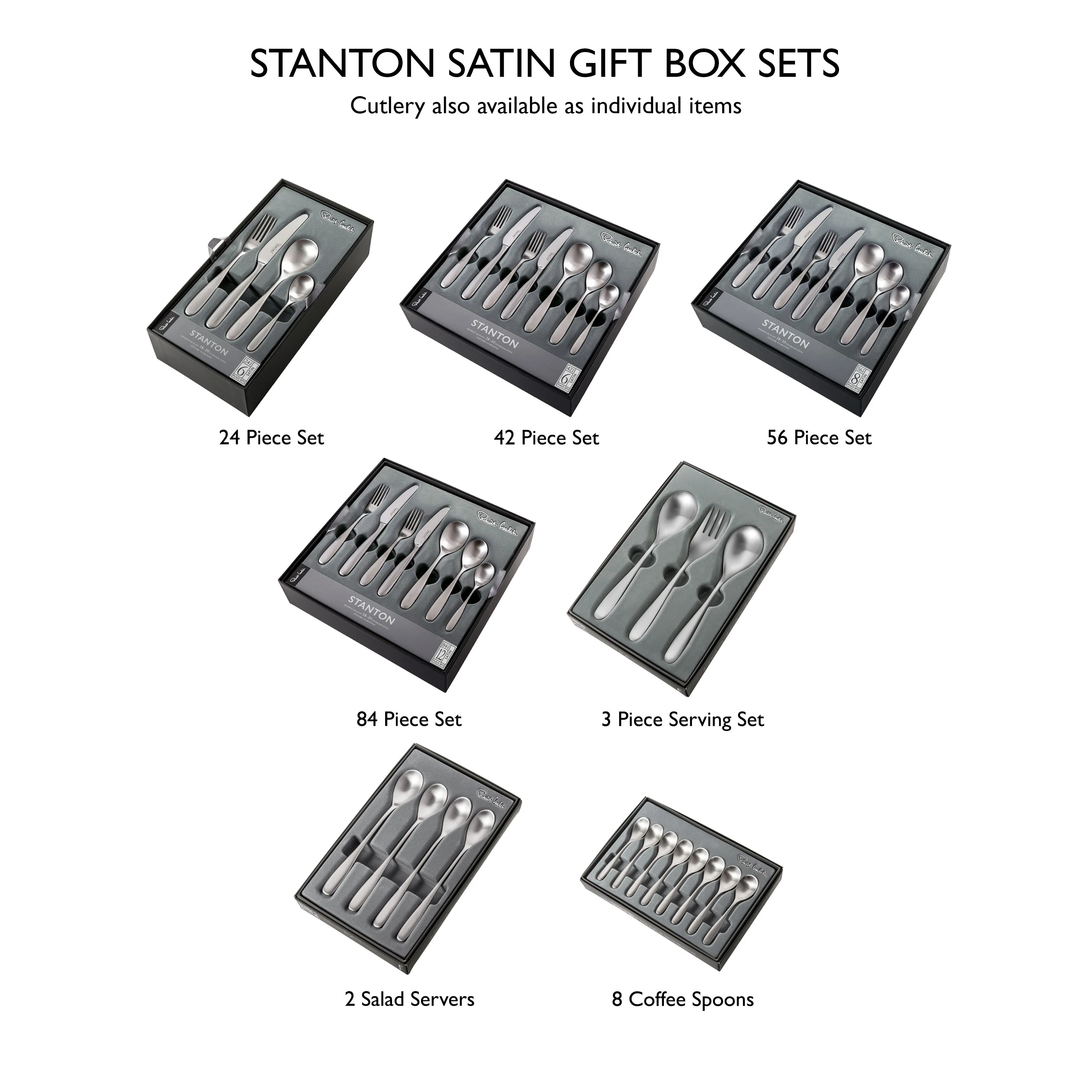 Stanton Satin Steak Knife, Set of 4 - Image 6