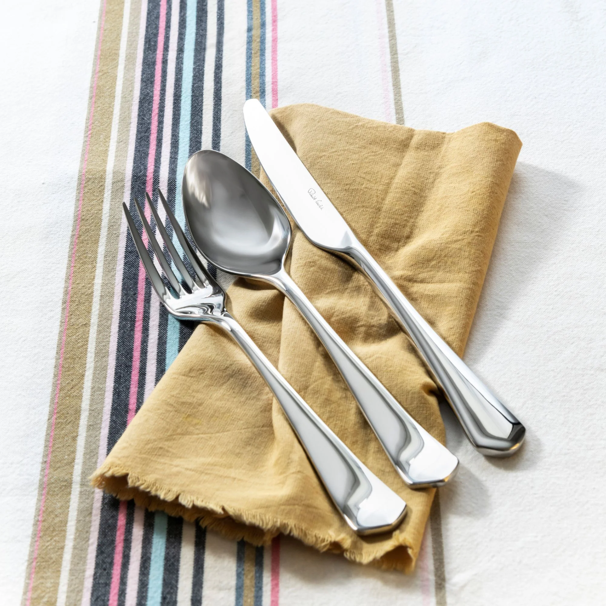 Westbury Bright Cutlery Set, 48 Piece for 6 People - 6 Free Steak Knives - Image 4